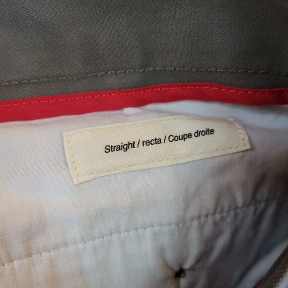 Goodthreads Gray Straight Men's Slack Pants - Size 34x30 - Picture 4 of 13